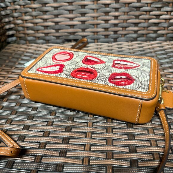 Coach X Tom Wesselmann Kira Crossbody In Signature Textile Jacquard CA231 - Picture 4 of 8